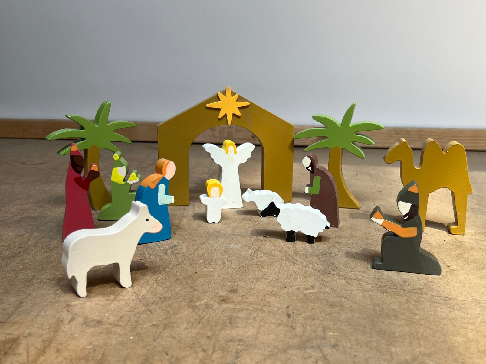 Kerststal, Diversen, Ophalen, Gebruikt