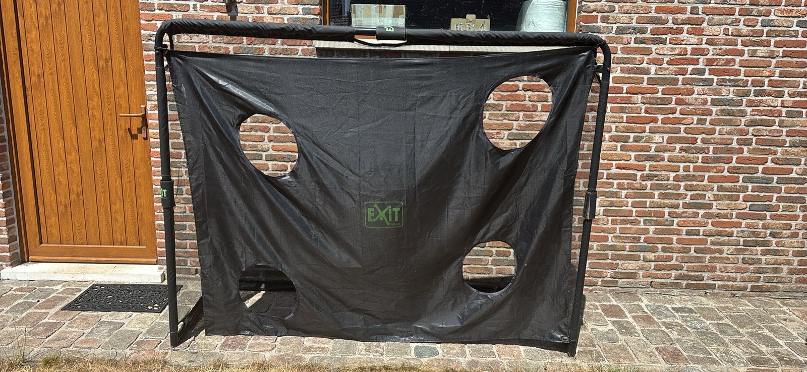 EXIT Coppa Stalen Voetbaldoel 220x170cm, Ophalen, Gebruikt