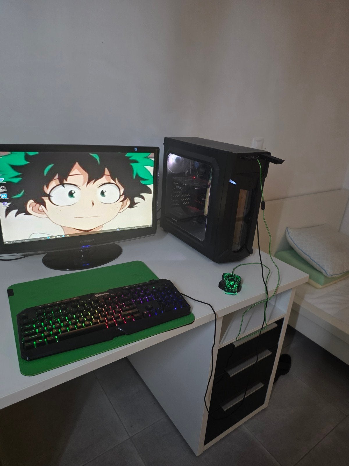 sherm gaming pc toetsen bord  en muis voor 500 euro, Computers en Software, Ophalen, Gaming