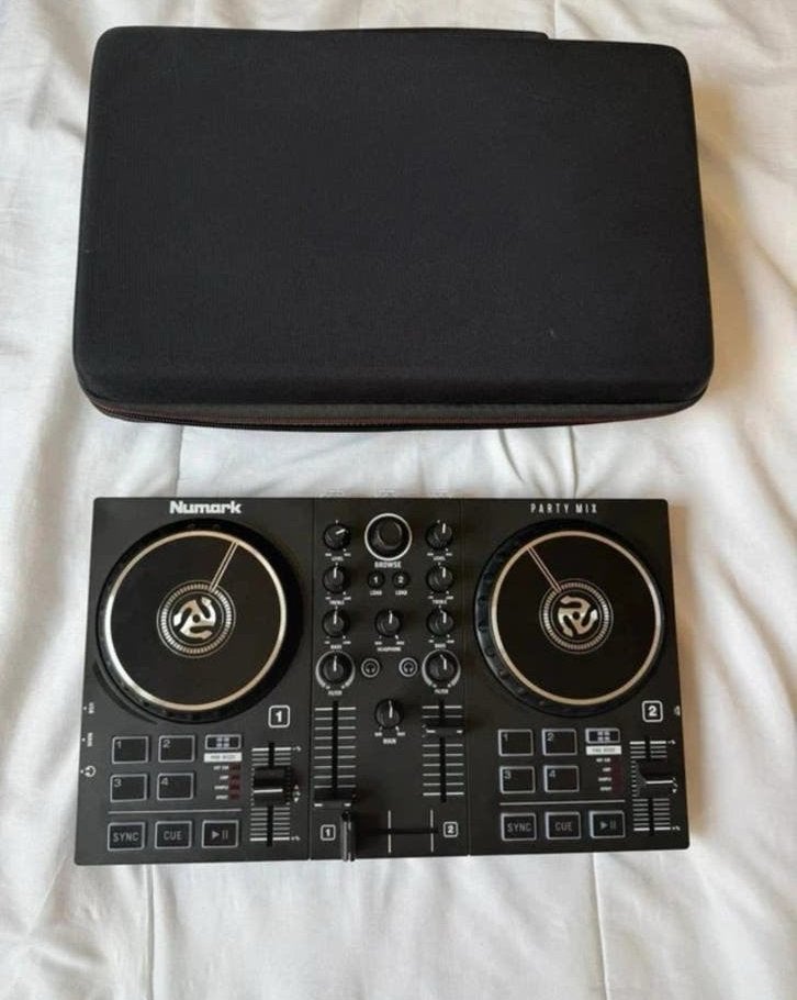 Contrôleur DJ Numark Party Mix avec sac de rangement, Enlèvement ou Envoi, Comme neuf, Numark