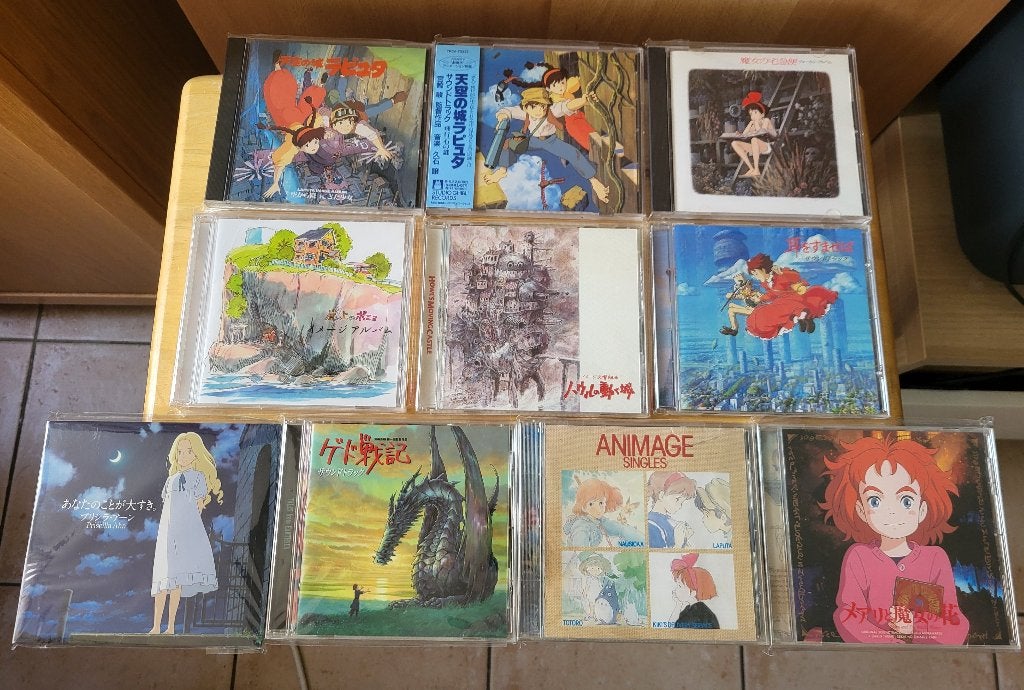 Lot CD de musique films Ghibli – OST Soundtracks, Cd's en Dvd's, Cd's | Filmmuziek en Soundtracks, Ophalen, Import, Soundtrack