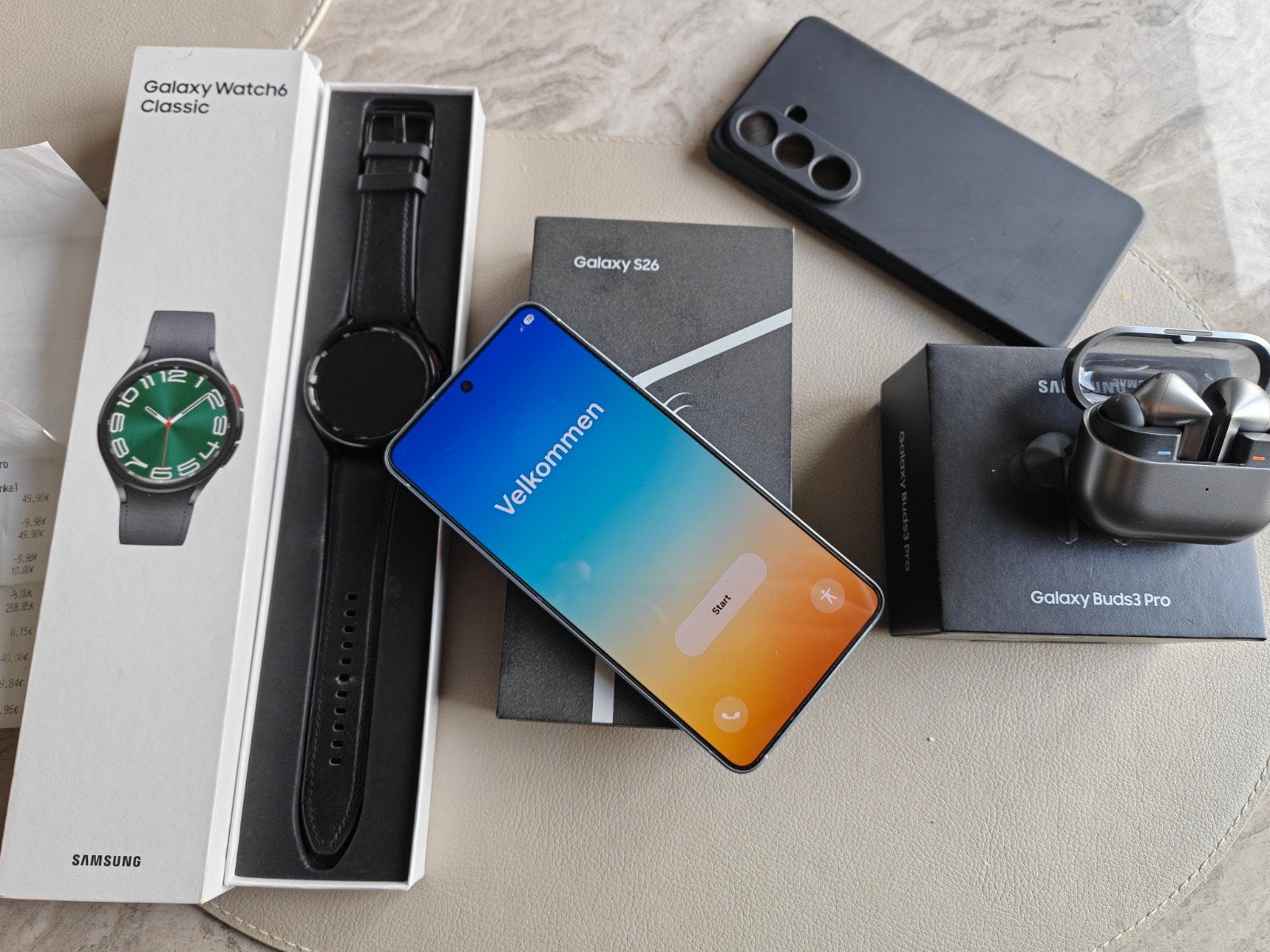 Remplacez la Samsung S26 Watch6 Classic Buds3Pro comme neuve, Enlèvement ou Envoi