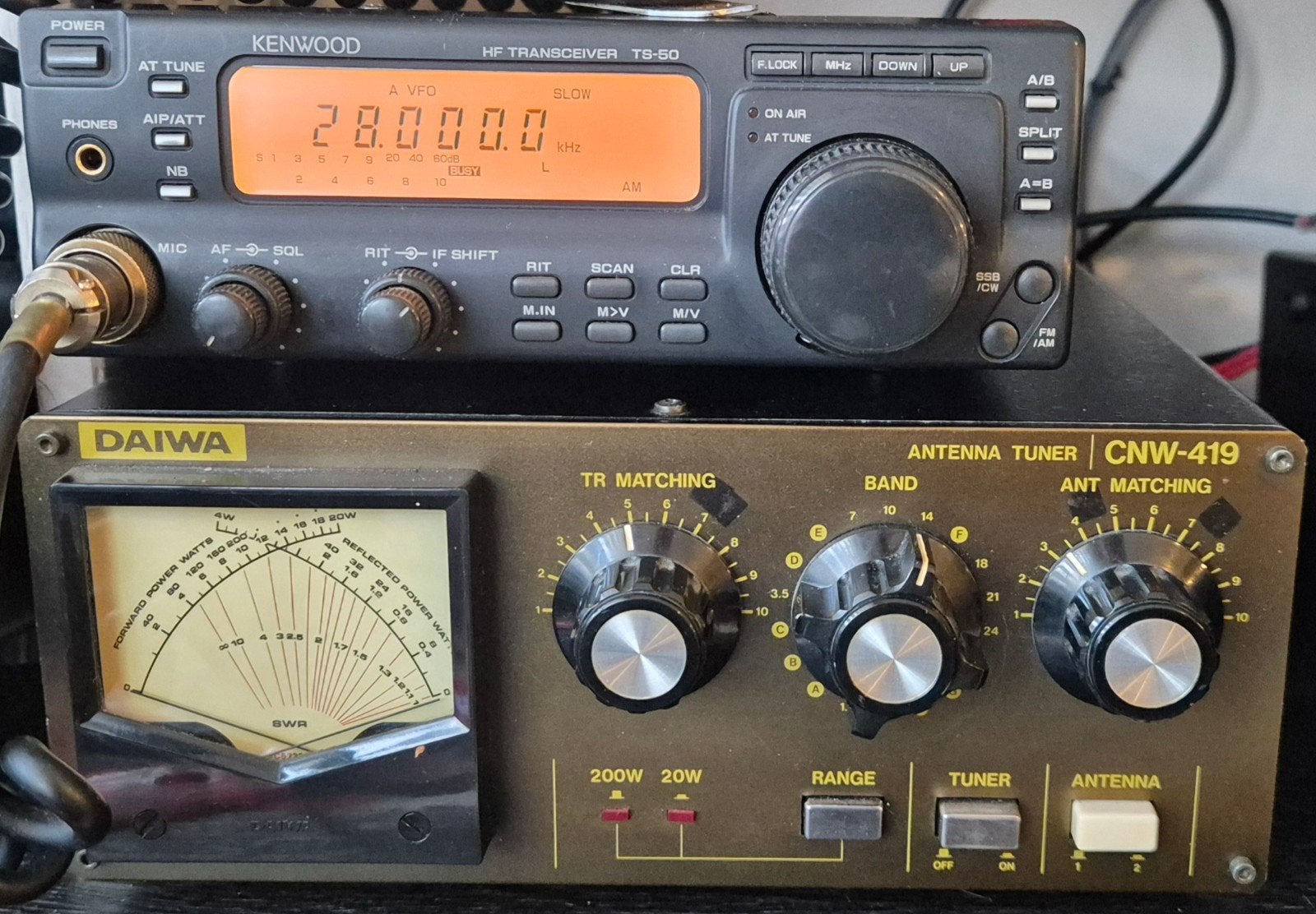 Tuner Daiwa cnw 419, Télécoms, Émetteurs & Récepteurs, Enlèvement