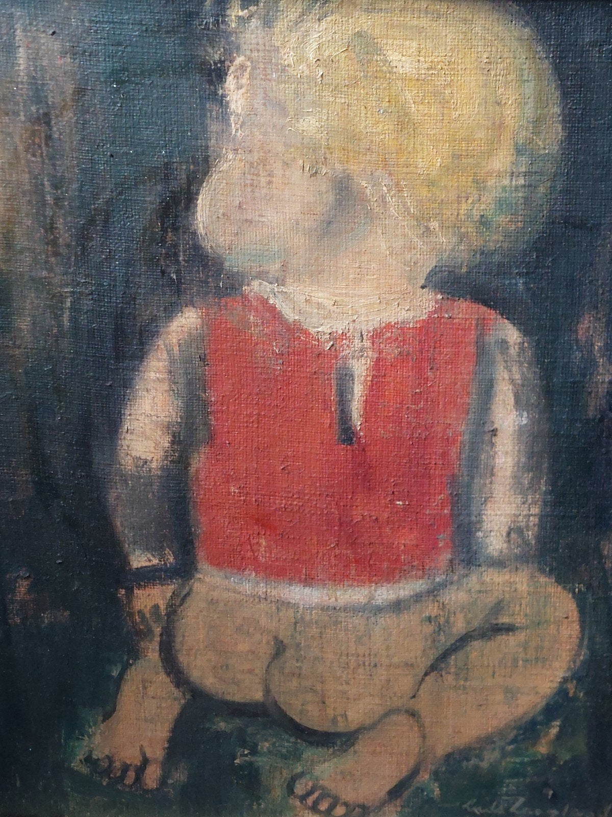 Ludo Laagland portrait olieverf, Livres, Art & Culture | Arts plastiques, Enlèvement ou Envoi