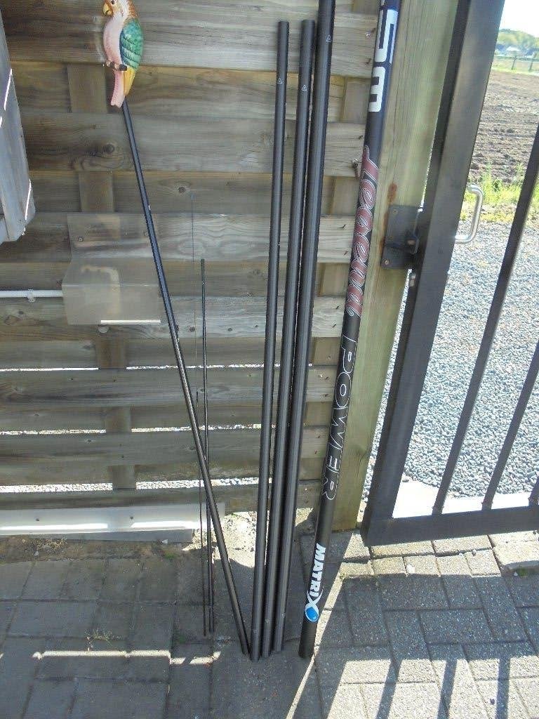 vaste hengel  MATRIX 9.5m, Ophalen, Zo goed als nieuw, Vaste hengel