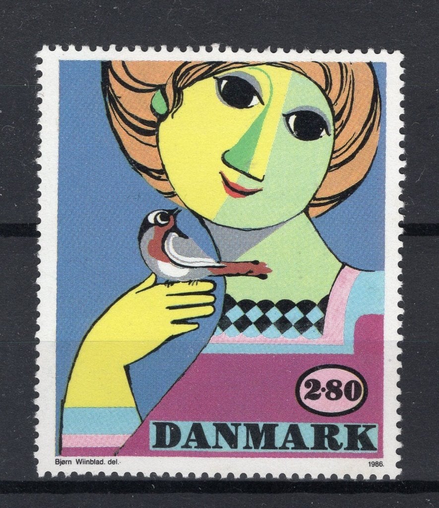 DANEMARK Yt. 859 MNH 1986, Envoi, Danemark, Non oblitéré