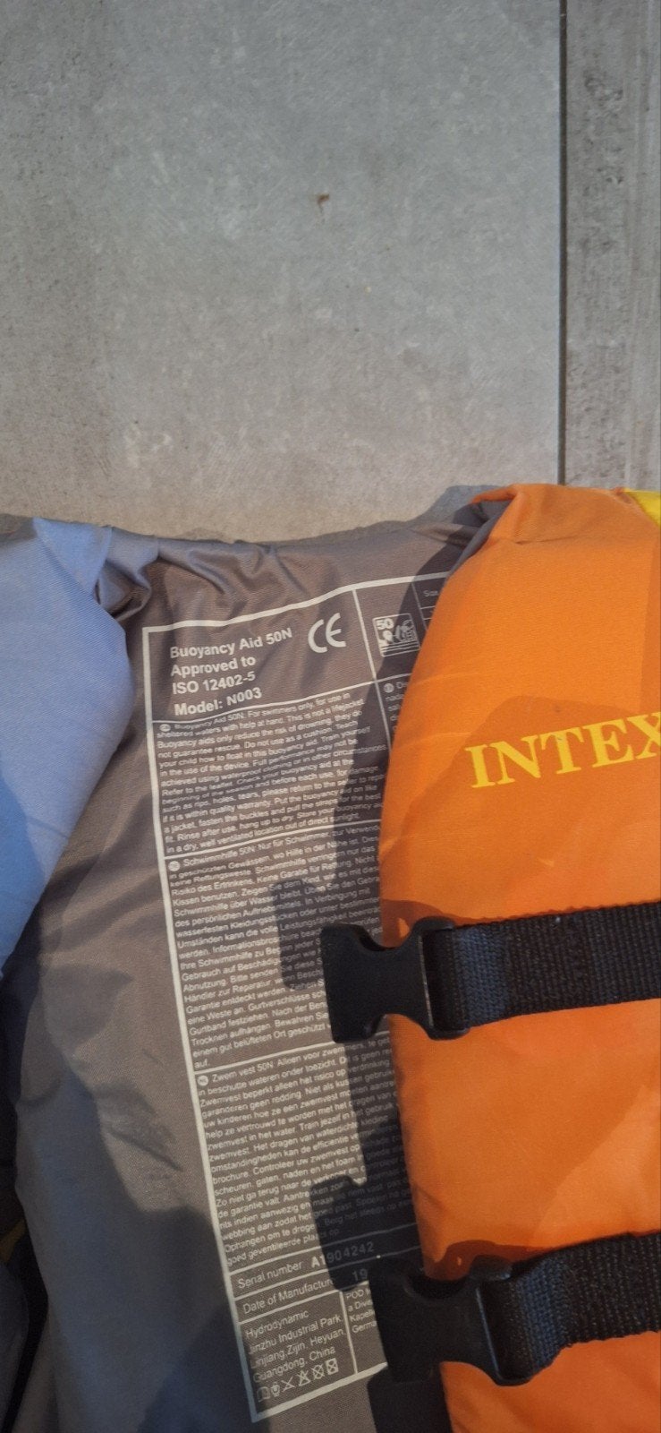 zwemvest intex kind 2x, Ophalen, Kind