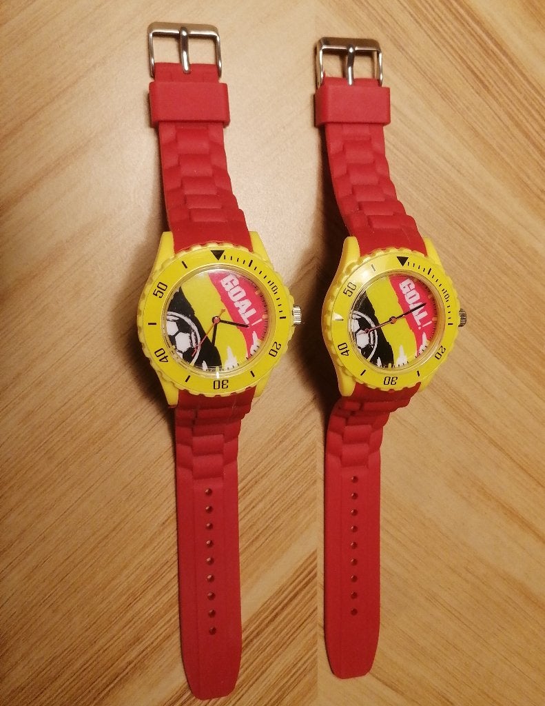 FOREST: Montres couleurs Belgique, etat neuf !, Enlèvement ou Envoi, Neuf