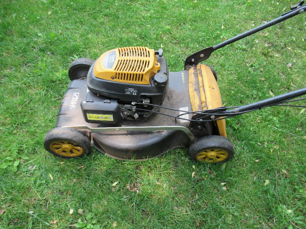 grasmaaier stiga 53sh, Tuin en Terras, Ophalen, Gebruikt, Opvangbak