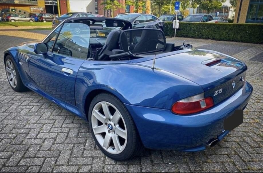 bmw z3 in zeer goede staat wide body 1.9, Autos, Cuir, Boîte manuelle, Noir, 2 portes