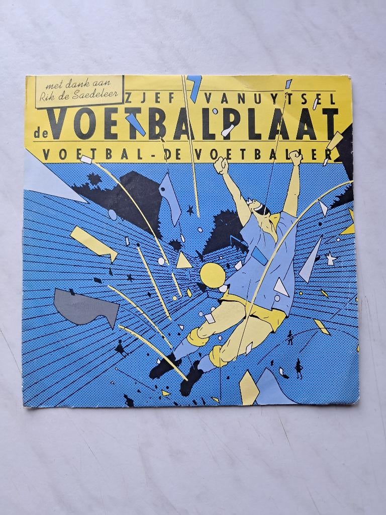 Zjef Vanuytsel ‎: De Voetbalplaat (7"), Cd's en Dvd's, Vinyl | Nederlandstalig, Ophalen of Verzenden