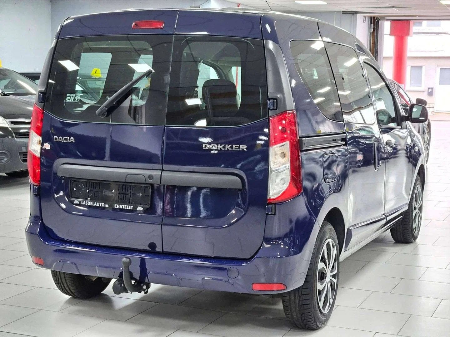 Dacia Dokker 1.5 dCi Attache Remorque 5 Places Radio Usb Aux, Auto's, 1803 kg, Stof, 4 cilinders, Blauw