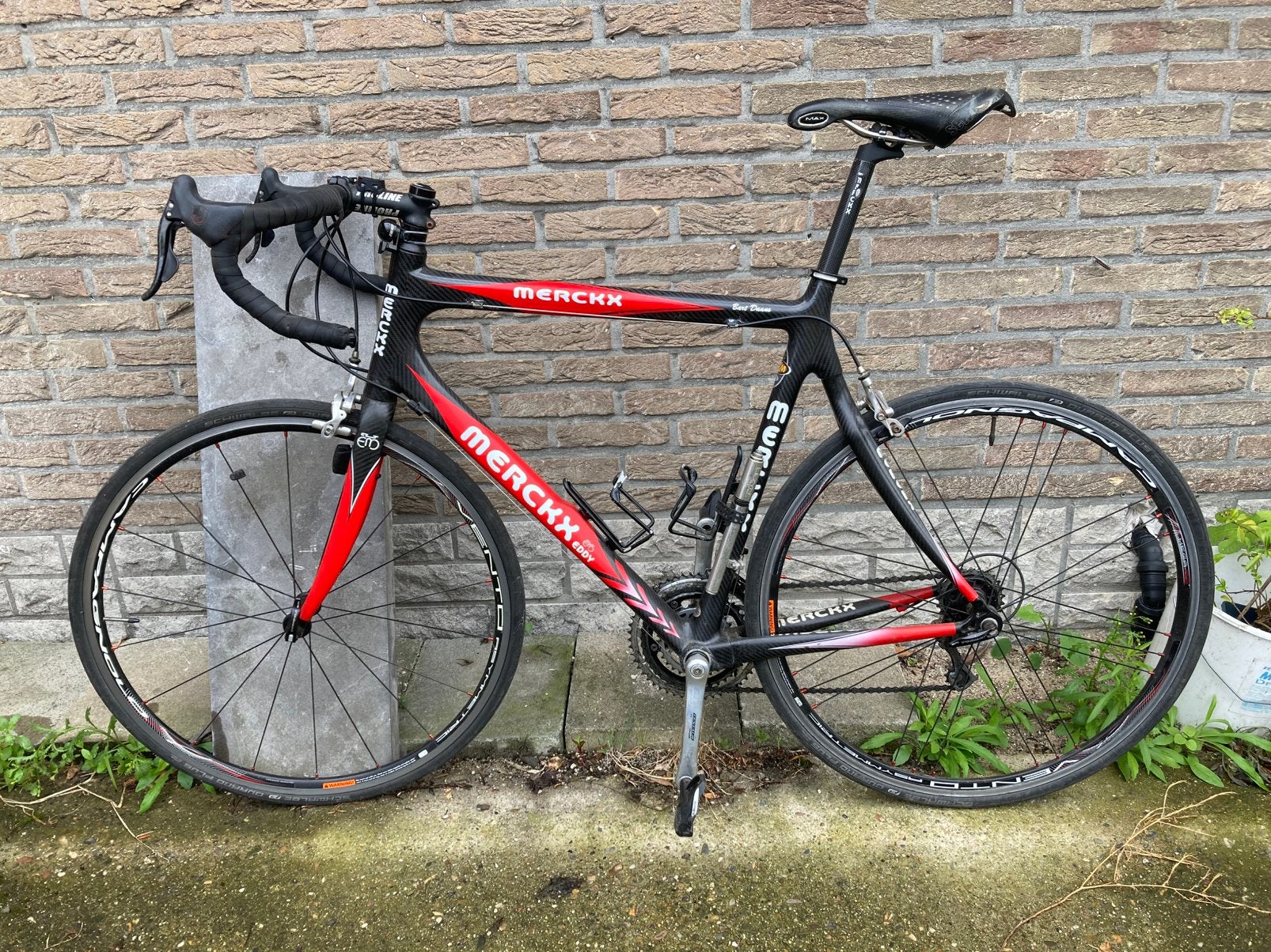 eddy merckx fiets carbon, Autres marques, Frein sur jante, 57 à 61 cm, Enlèvement
