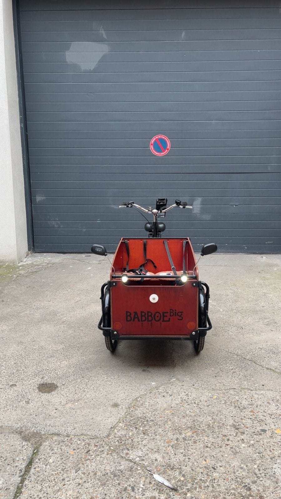 Velo baboo big, Enlèvement, Comme neuf