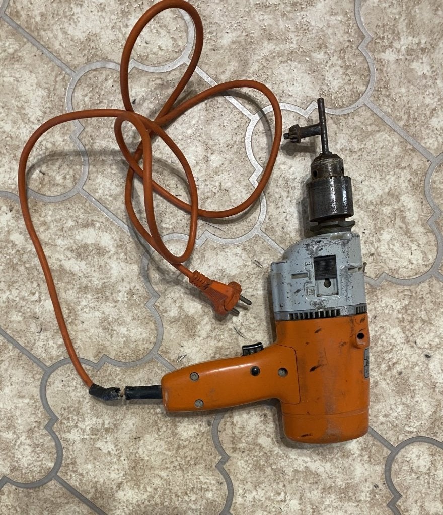 Foreuse Black & Decker DNJ76 Vintage, Enlèvement ou Envoi, Utilisé