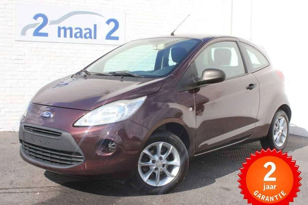 Ford Ka Ka/Ka+ 1.3 TDCi inclusief 2 JAAR garantie!, Auto's, 4 zetels, Stof, 4 cilinders, Ka
