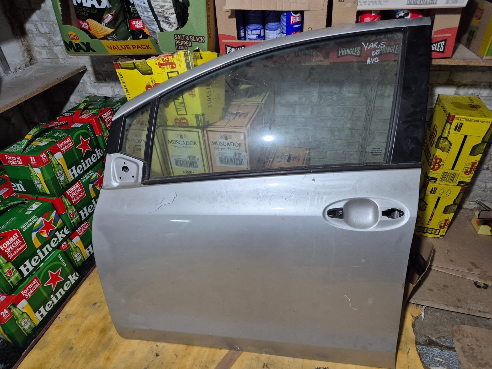 Porte avant gauche Toyota Yaris 2008, Enlèvement ou Envoi, Avant, Toyota, Porte