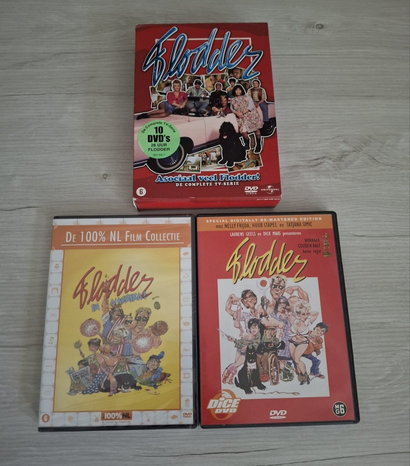 flodder de complete serie met 2 films, Ophalen of Verzenden, Complete serie
