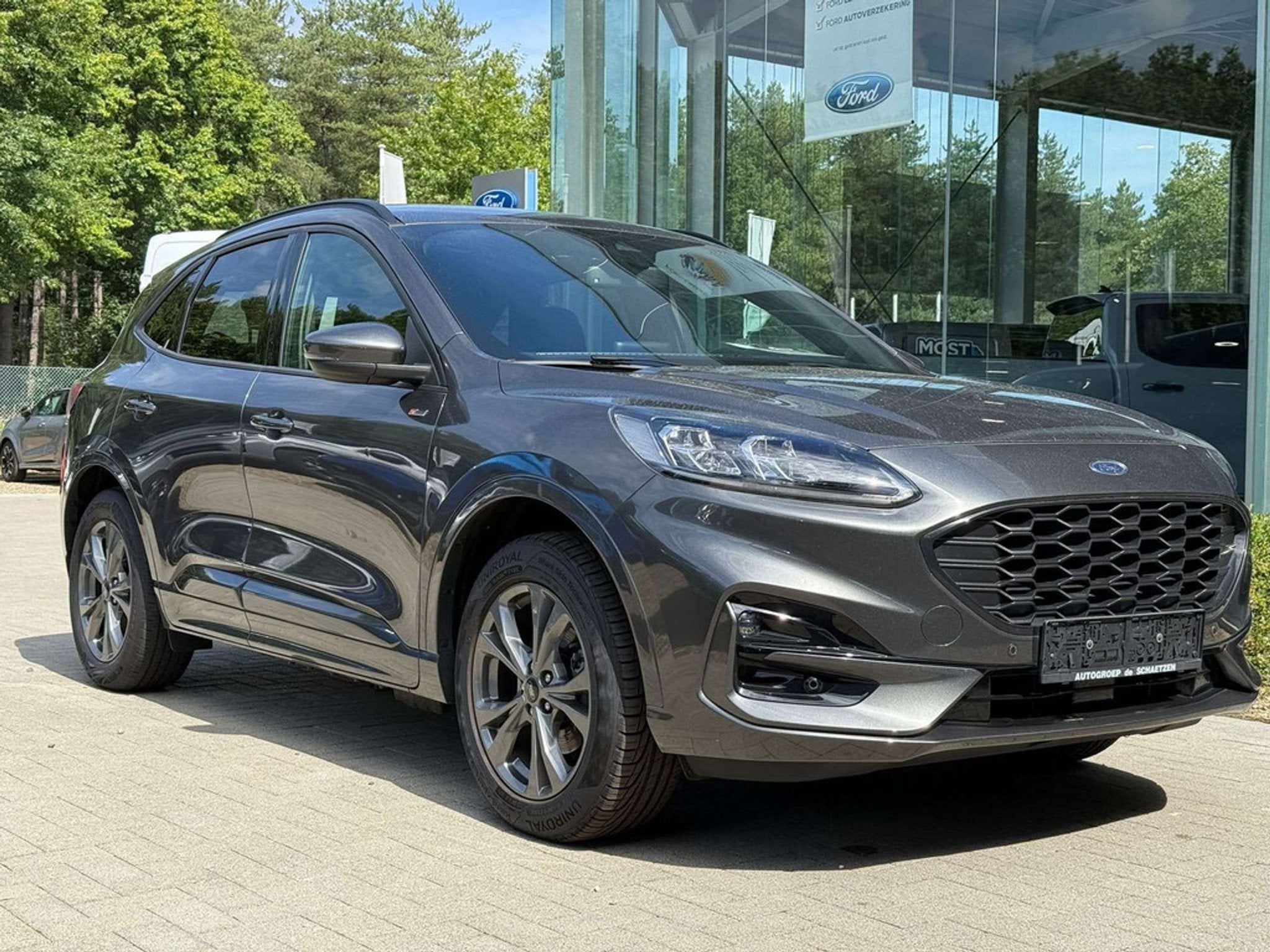 Ford Kuga ST-Line X PHEV 2.5i (année de construction 2022), Argent ou Gris, Achat, Euro 6, https://public.car-pass.be/vhr/1cd383a8-a1ab-46d2-b476-fc11609b1201