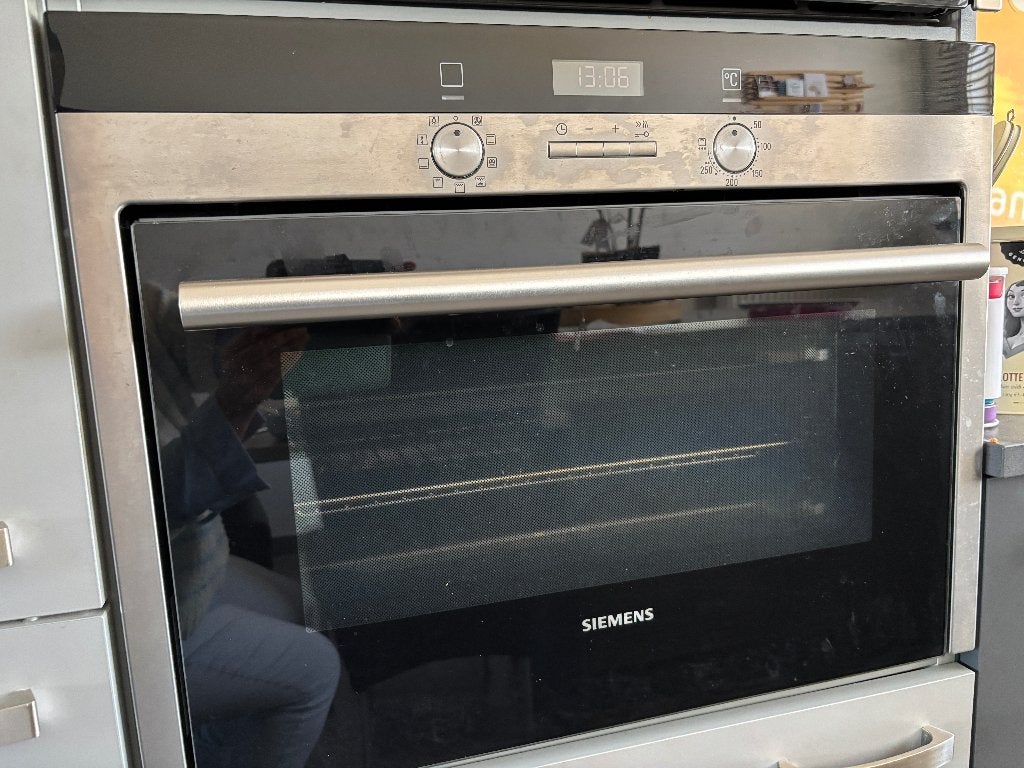 Inbouw Heteluchtoven/ grill Siemens, Ophalen, 45 tot 50 cm, Gebruikt, Hete lucht