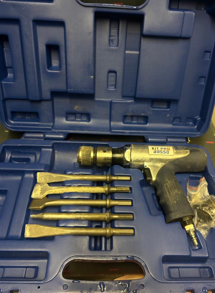 Basso BHA67A1 luchthamerset met origineel blauwe koffer, Autos : Divers, Outils de voiture, Enlèvement, Comme neuf