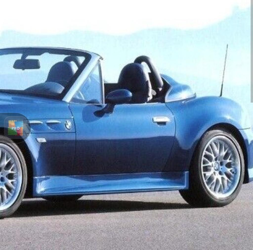 Seuils de porte aérodynamiques pour BMW Z3, Enlèvement, Avant, BMW