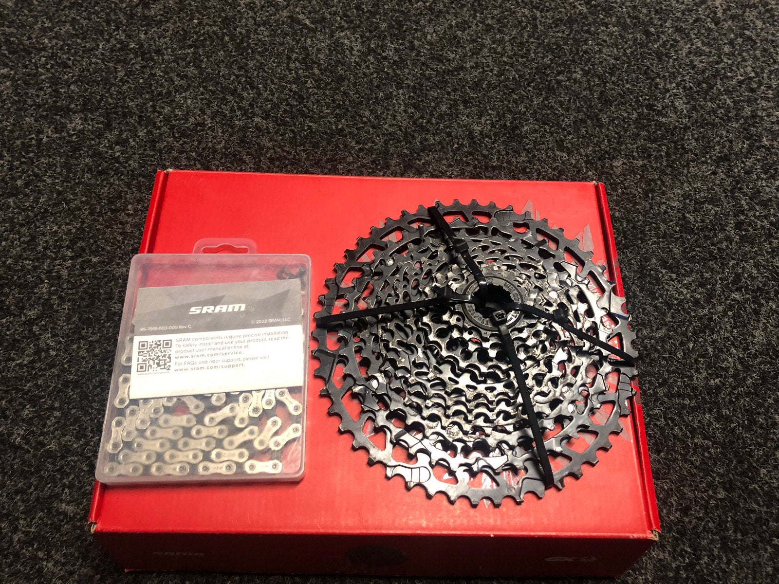 Sram Nx 12s 11-50 cassette incl ketting, Vélos & Vélomoteurs, Vélos Pièces, Enlèvement ou Envoi, Comme neuf, Autres types, Acier
