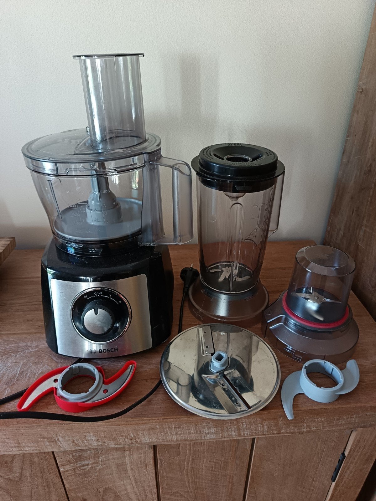 Blender Bosch, Ophalen