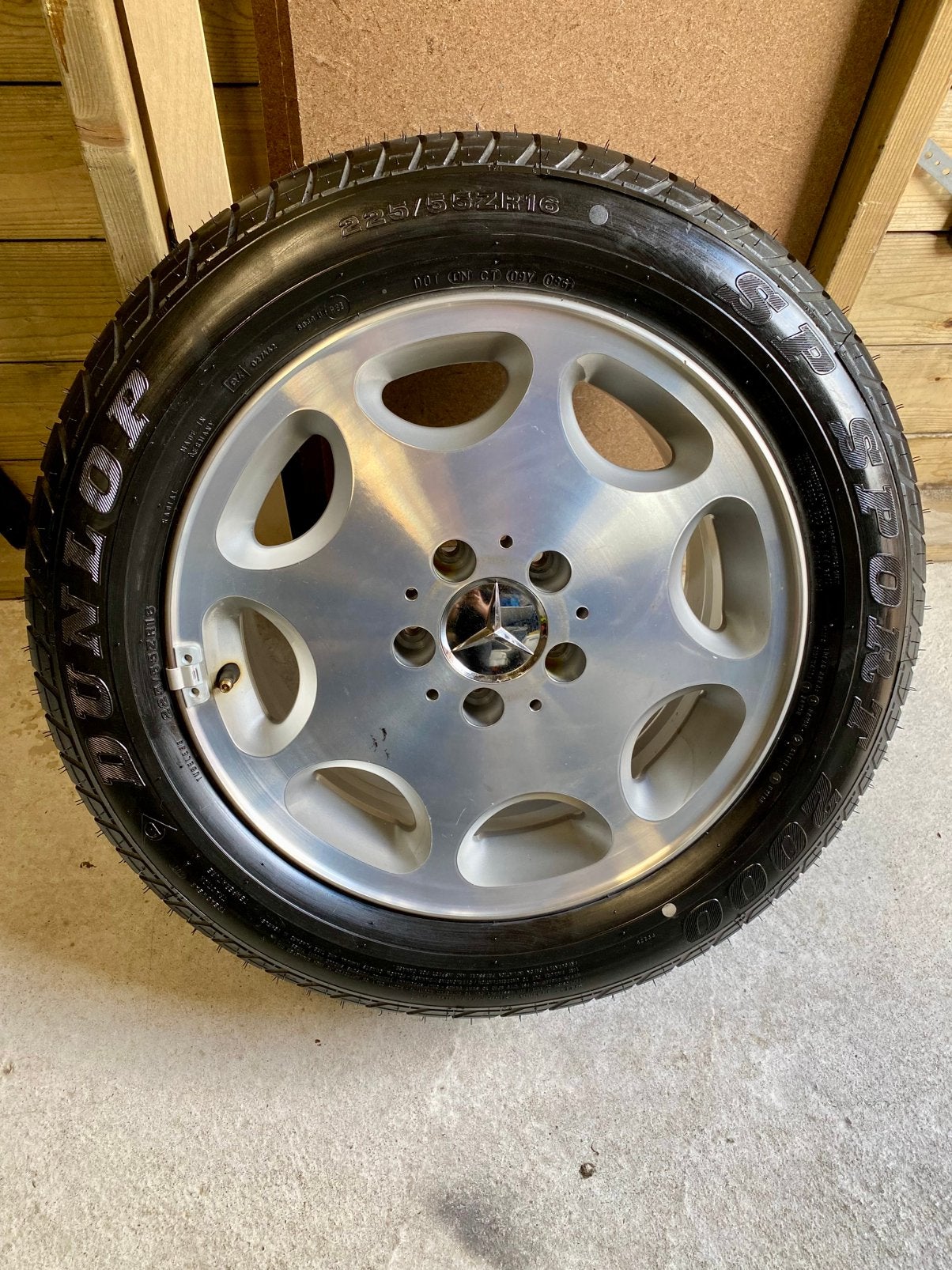 1X Mercedes SL R129 8 loch velg 16 inch, Auto-onderdelen, Ophalen, 16 inch, Banden en Velgen, Nieuw