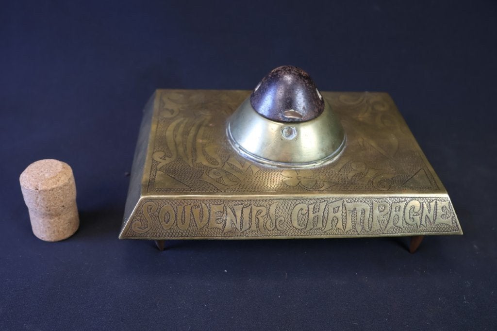 WO1 Trench-art inktpot, Ophalen of Verzenden