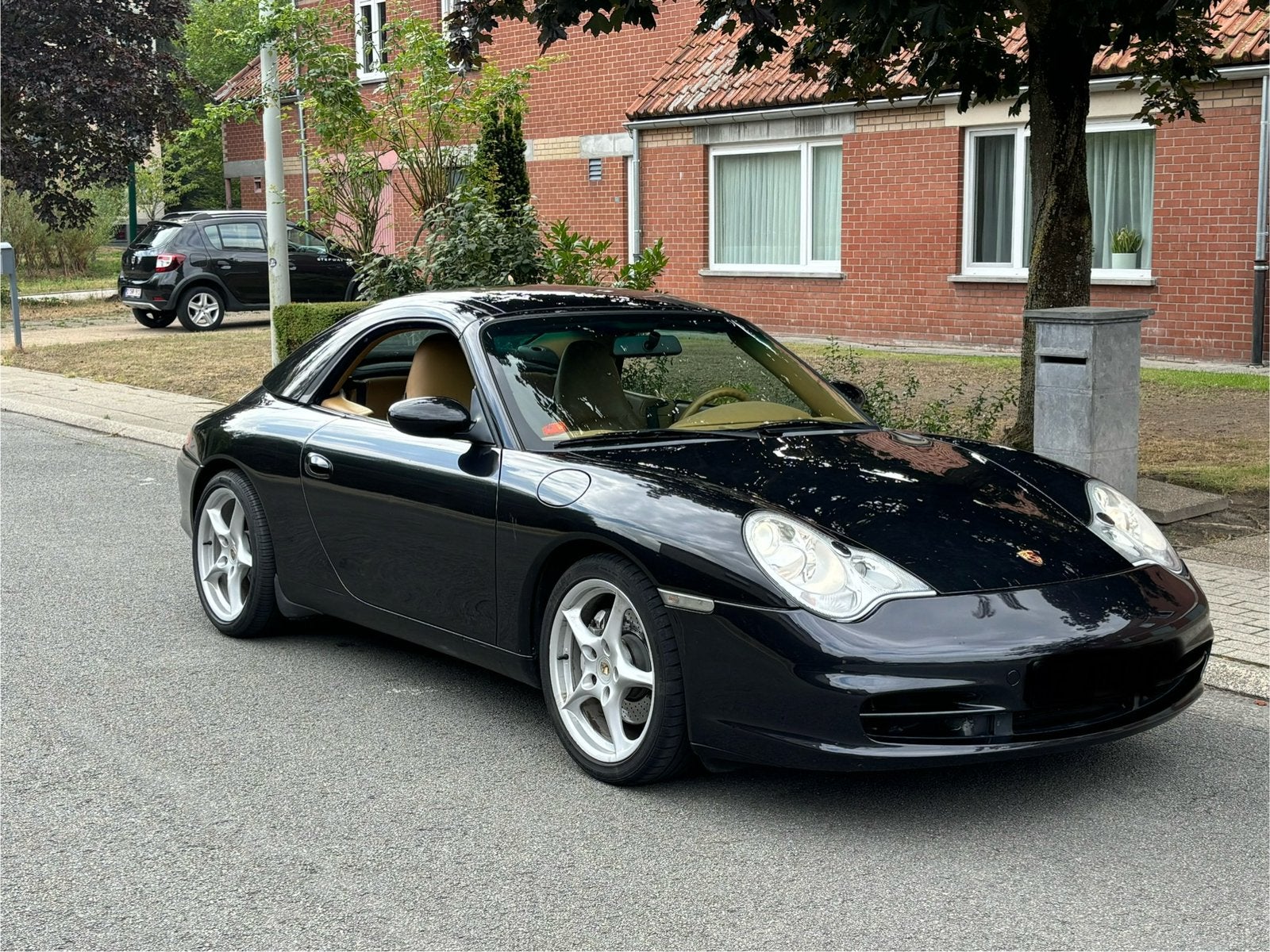 PORSCHE 996 CABRIO 3.6 4S AUTOMAAT HARDTOP NIEUWE STAAT, Autos, Porsche, Cuir, Achat, Electronic Stability Program (ESP), Beige