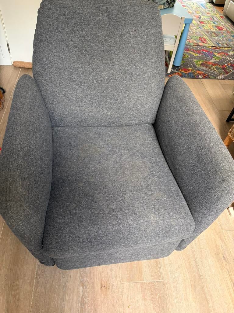 Relaxfauteuil, Huis en Inrichting, Ophalen, Gebruikt, Eenpersoons, Stof