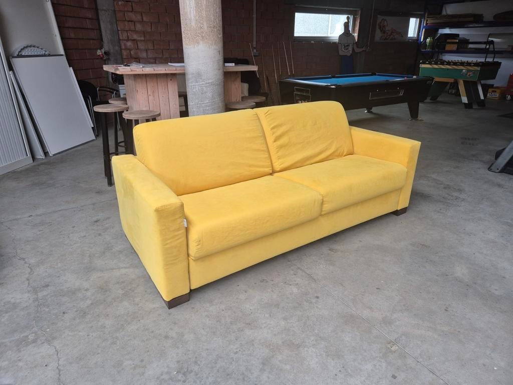 Canapé-lit Calia Italia en très bon état !, 100 cm, Autres couleurs, 210 cm, Comme neuf