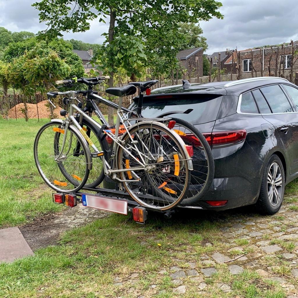 Porte-Vélos sur attelage pour 2 vélos, Autos : Divers, Porte-vélos, Support d'attelage, 2 vélos, Pneus larges, Enlèvement