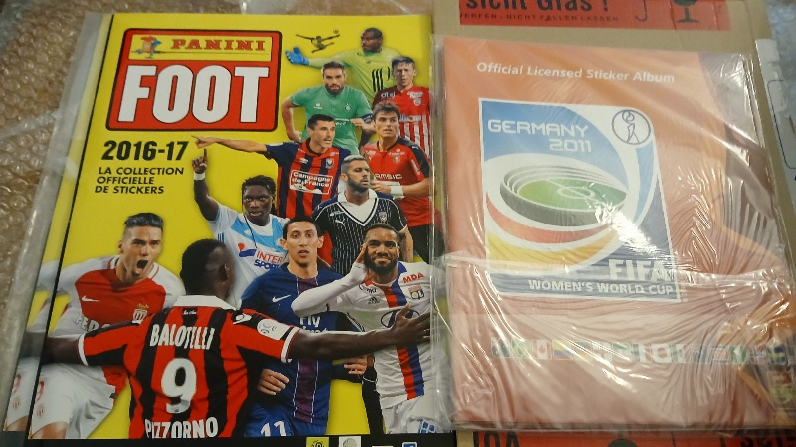 panini Diverse lege albums negen Euro World Cup, Ophalen of Verzenden, Nieuw, Meerdere stickers