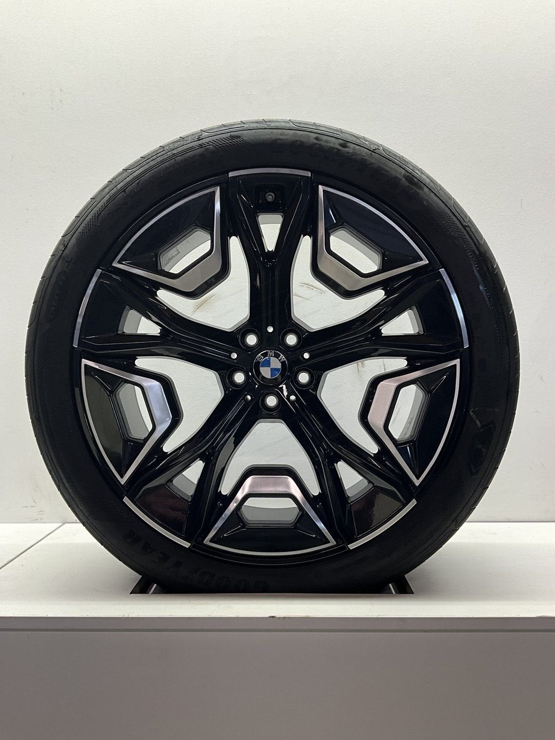 22” BMW IX I20 VELGEN ZOMERBANDEN ORIG SET TPMS 1020, Auto-onderdelen, Banden en Velgen, Gebruikt, -, 275 mm, -
