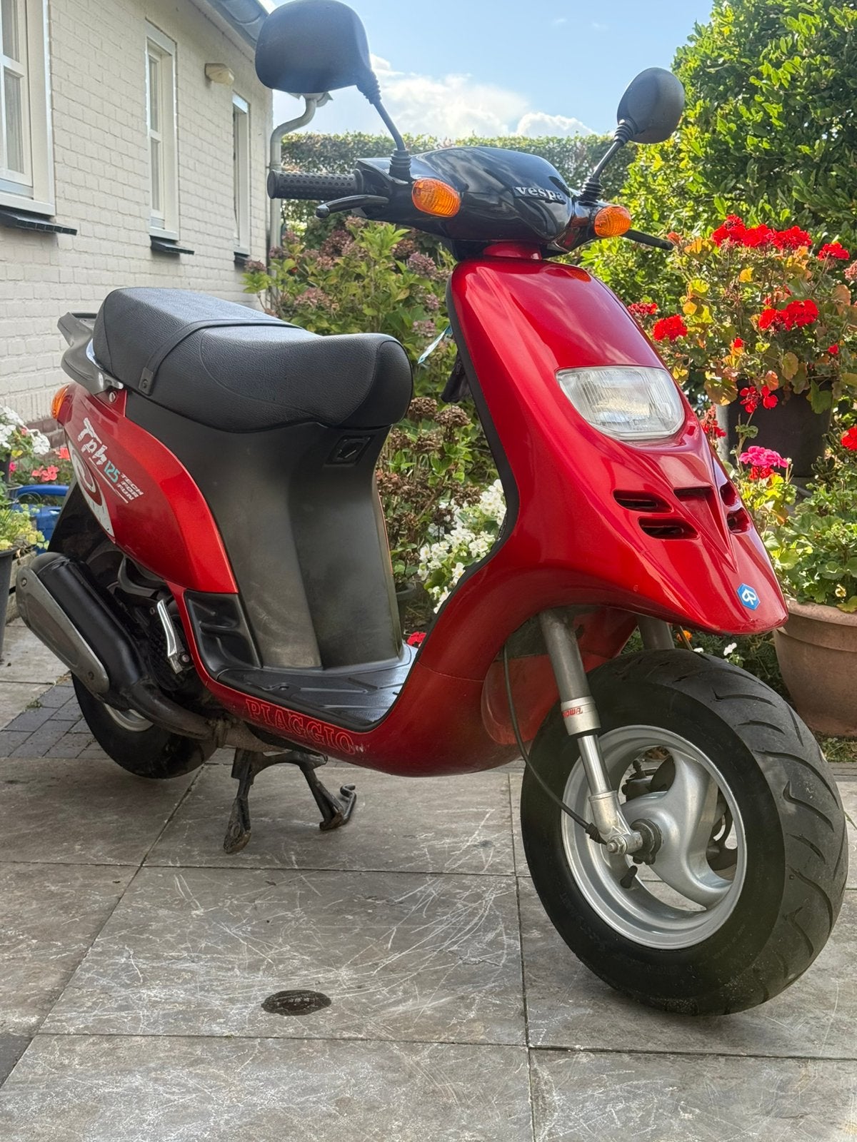 ️⭐️Piaggio Typhoon 125cc 2 takt rood 3389 km Z.G.A.N.⭐️, Particulier