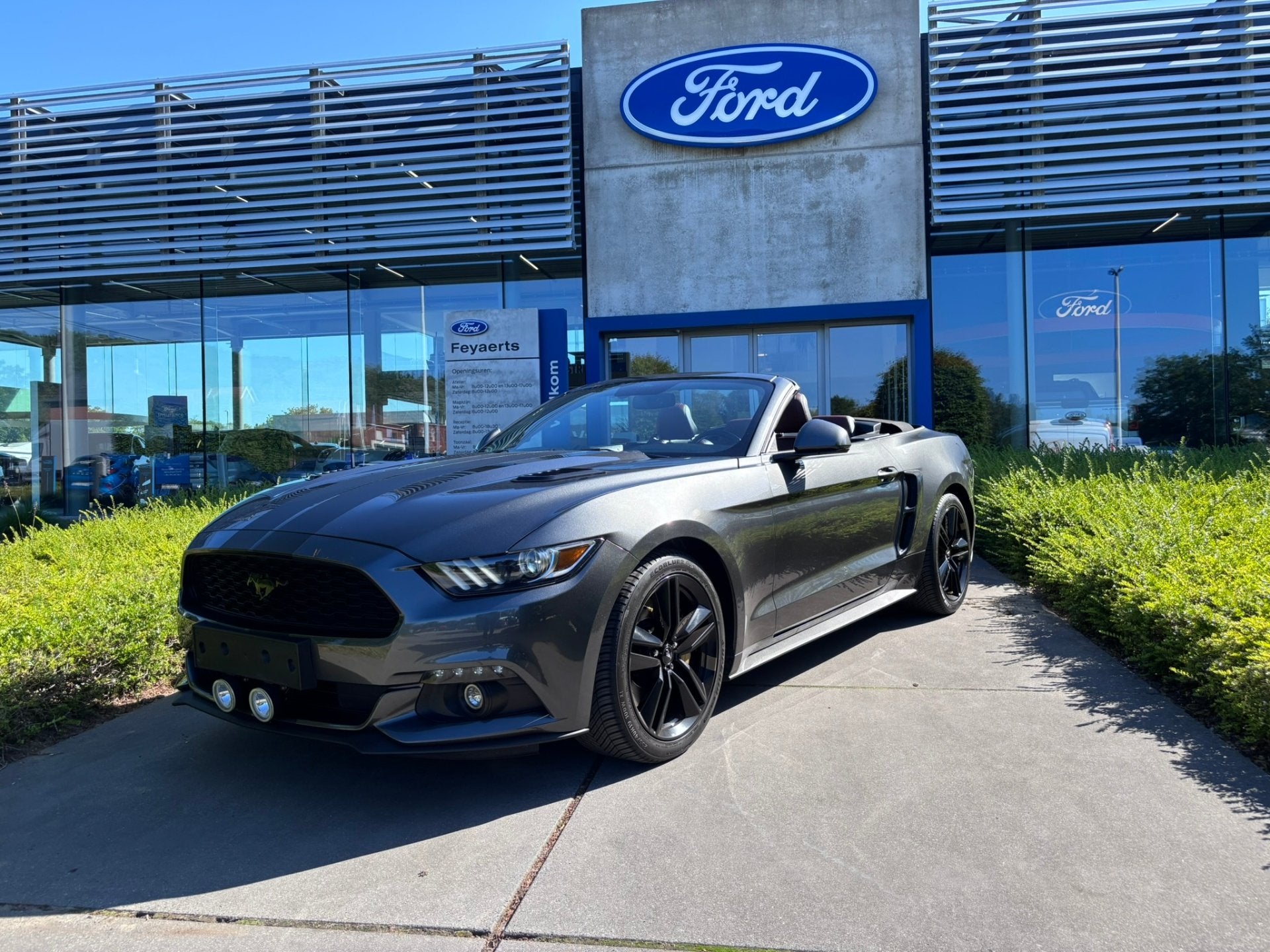 Ford Mustang Cabrio 2.3 EcoBoost Automaat | Shaker | 47.985, Cuir, Euro 6, Entreprise, 211 g/km