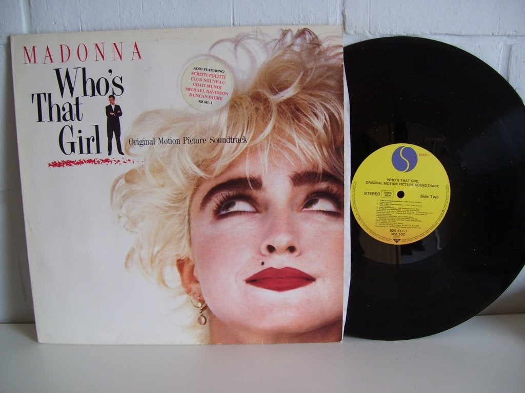 MADONNA  who's that girl, Pressage original, Enlèvement ou Envoi, Comme neuf, Synthpop