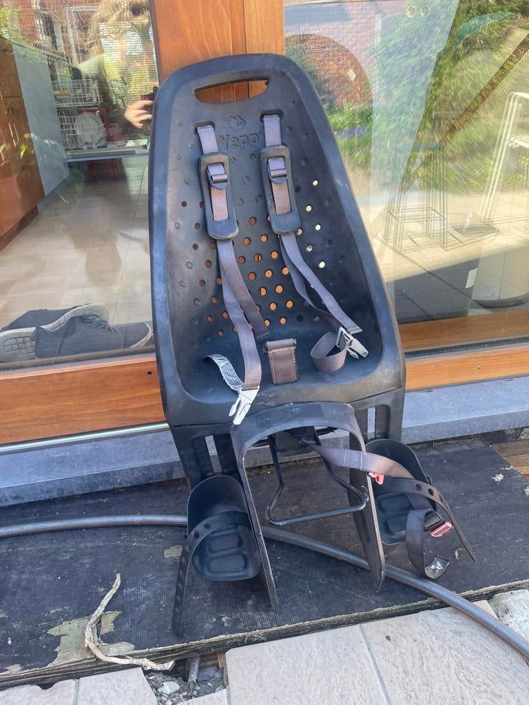 Yepp fietsstoel, Fietsen en Brommers, Fietsaccessoires | Fietsstoeltjes, Achterzitje, 9 t/m 18 kg, Ophalen of Verzenden, Gebruikt