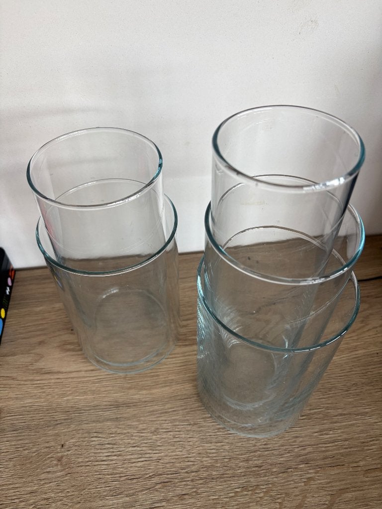 Ikea vazenset, Ophalen, Zo goed als nieuw, Glas