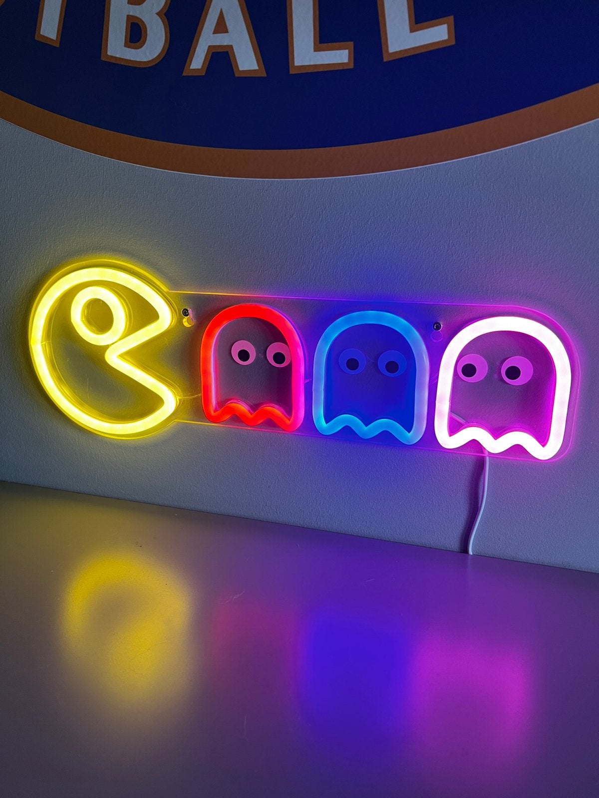 Néon PacMan, Enlèvement ou Envoi, Utilisé