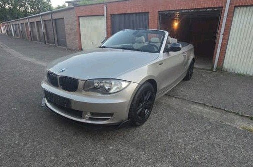 BMW 1-SERIE 118i  CABRIOLET, Auto's, BMW, Cabriolet, Bedrijf, Grijs, Te koop