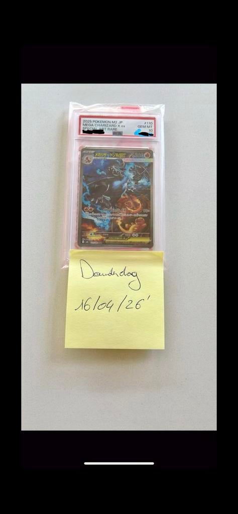 Mega charizard psa 10 Japanese, Verzenden, Nieuw