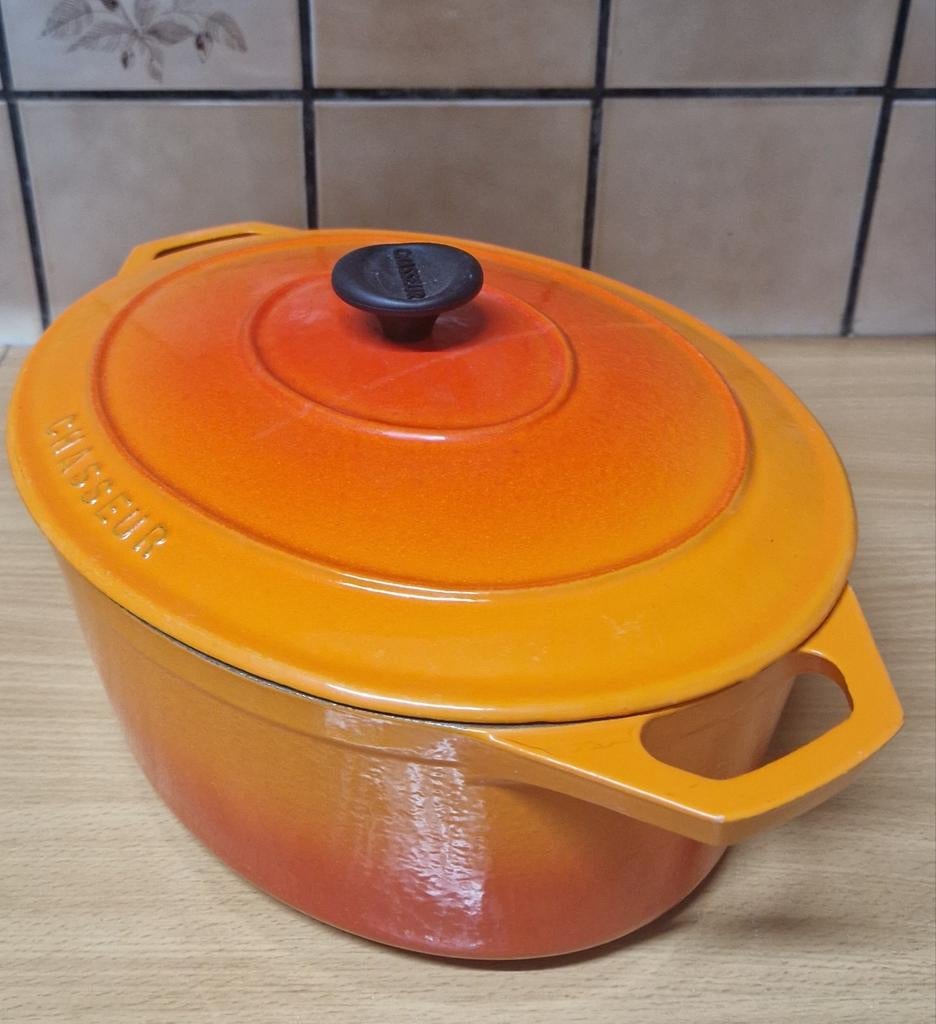Cocotte en fonte Chasseur, Ophalen, Gietijzer
