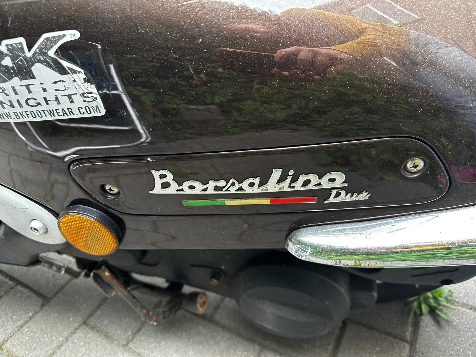 Neco Borsalino scooter retro, Vélos & Vélomoteurs, Enlèvement, Utilisé, Classe B (45 km/h), Essence