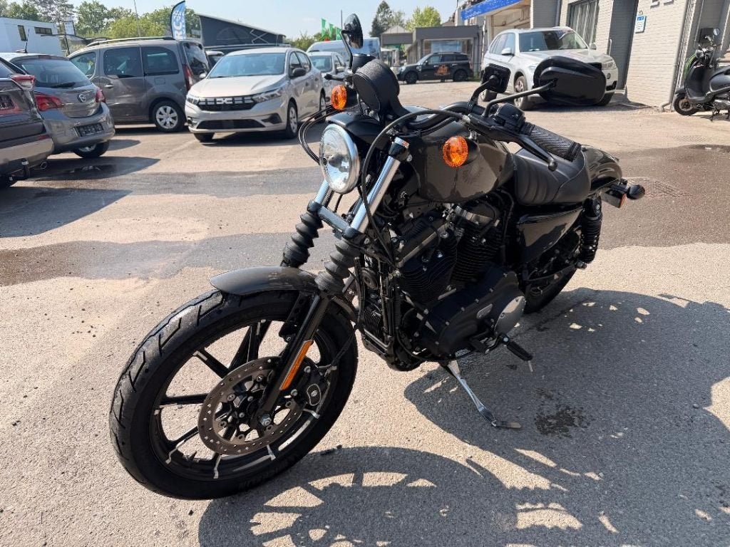 Harley Davidson Iron 883 GEKEURD VOOR VERKOOP 1 JAAR GARANTI, 2 cilinders, Occasion, Bedrijf, 883 cc