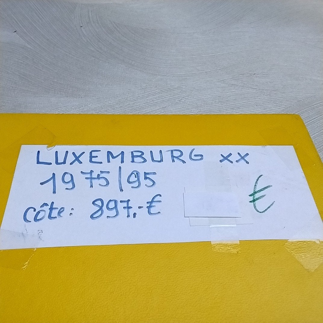 LUXEMBURG  postfris 1975/1995 met cote 897,00 €, Ophalen of Verzenden