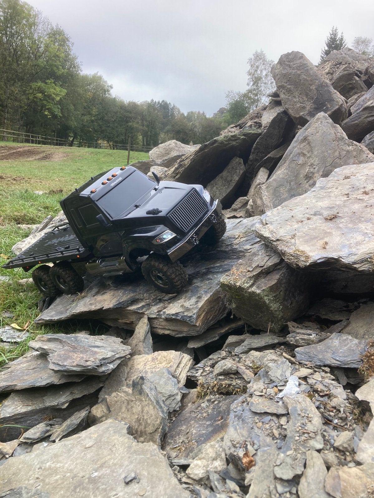 Rc 1/10 traxxas trx6 hauler met winch & lier, Gebruikt, Auto offroad, Schaal 1:10, RTR (Ready to Run)