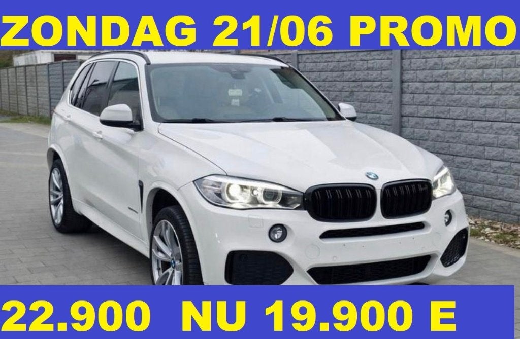 BMW X5  M  PAKKET  20 DUIM  LEDER  AUTO    2018, Cuir, Achat, 5 portes, Diesel